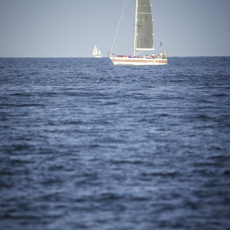 Corporate retreat on yacht